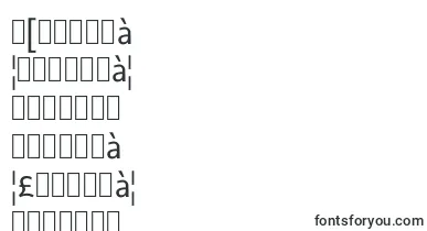 MolengoRegular font – bengali Fonts
